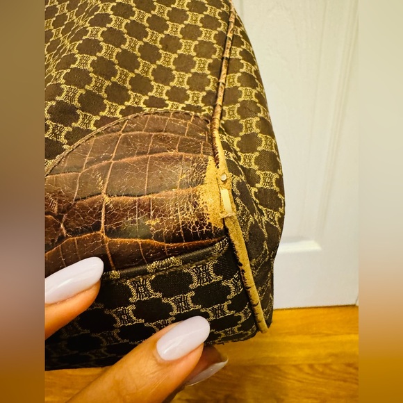 Celine Monogrammed Tote Bag - Picture 6 of 8